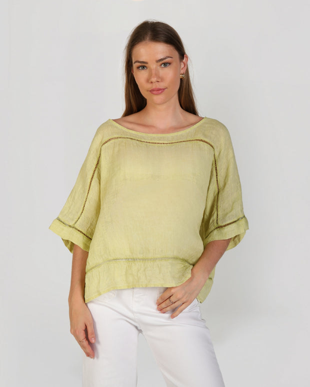 Julie Linen Top