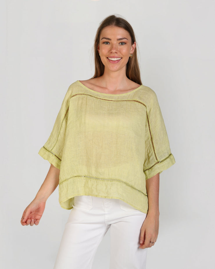 Julie Linen Top