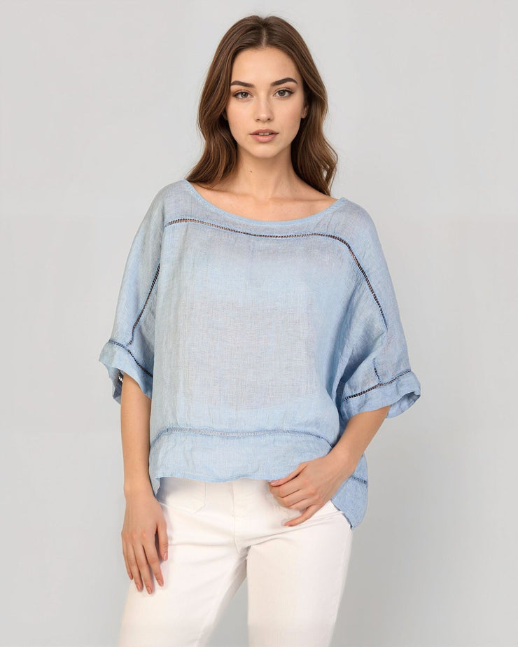 Julie Linen Top