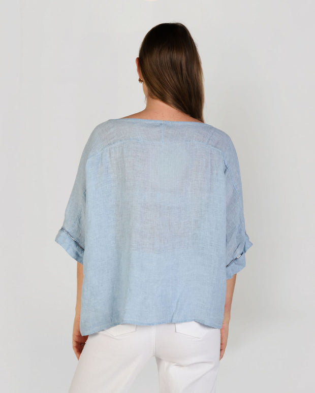 Julie Linen Top