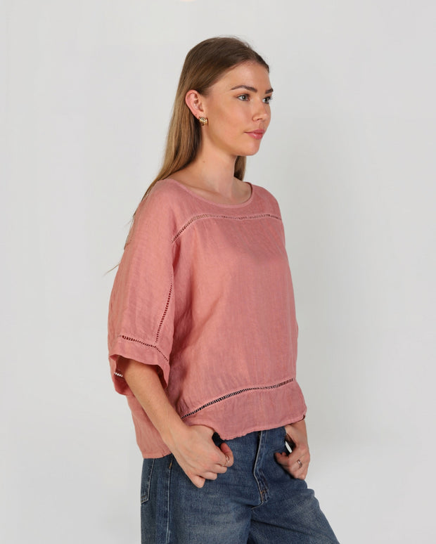 Julie Linen Top