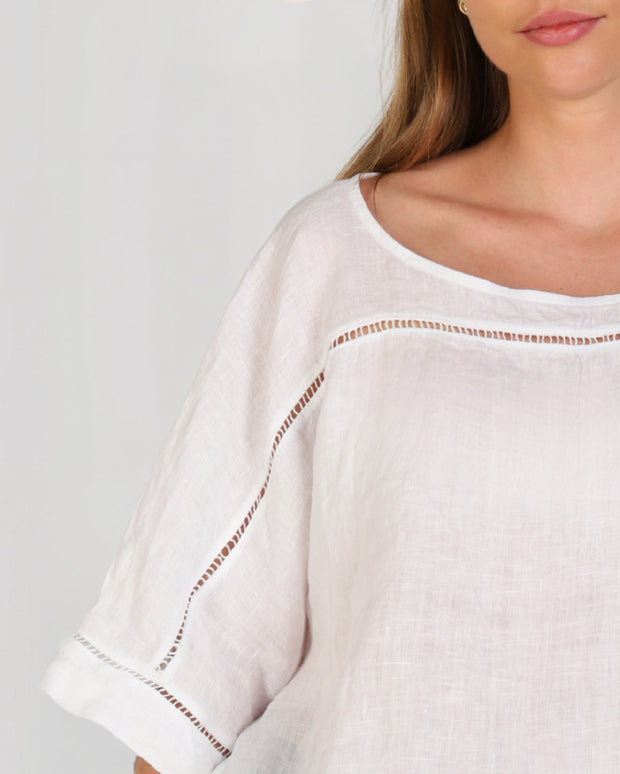 Julie Linen Top