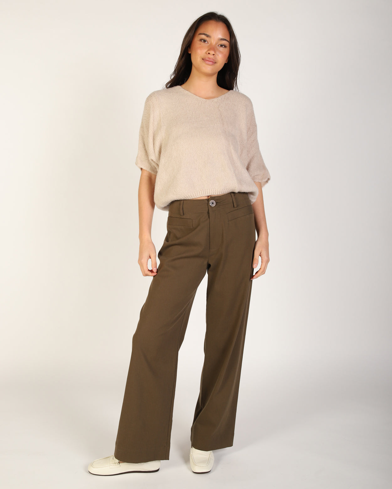 Hillary Knit - Beige