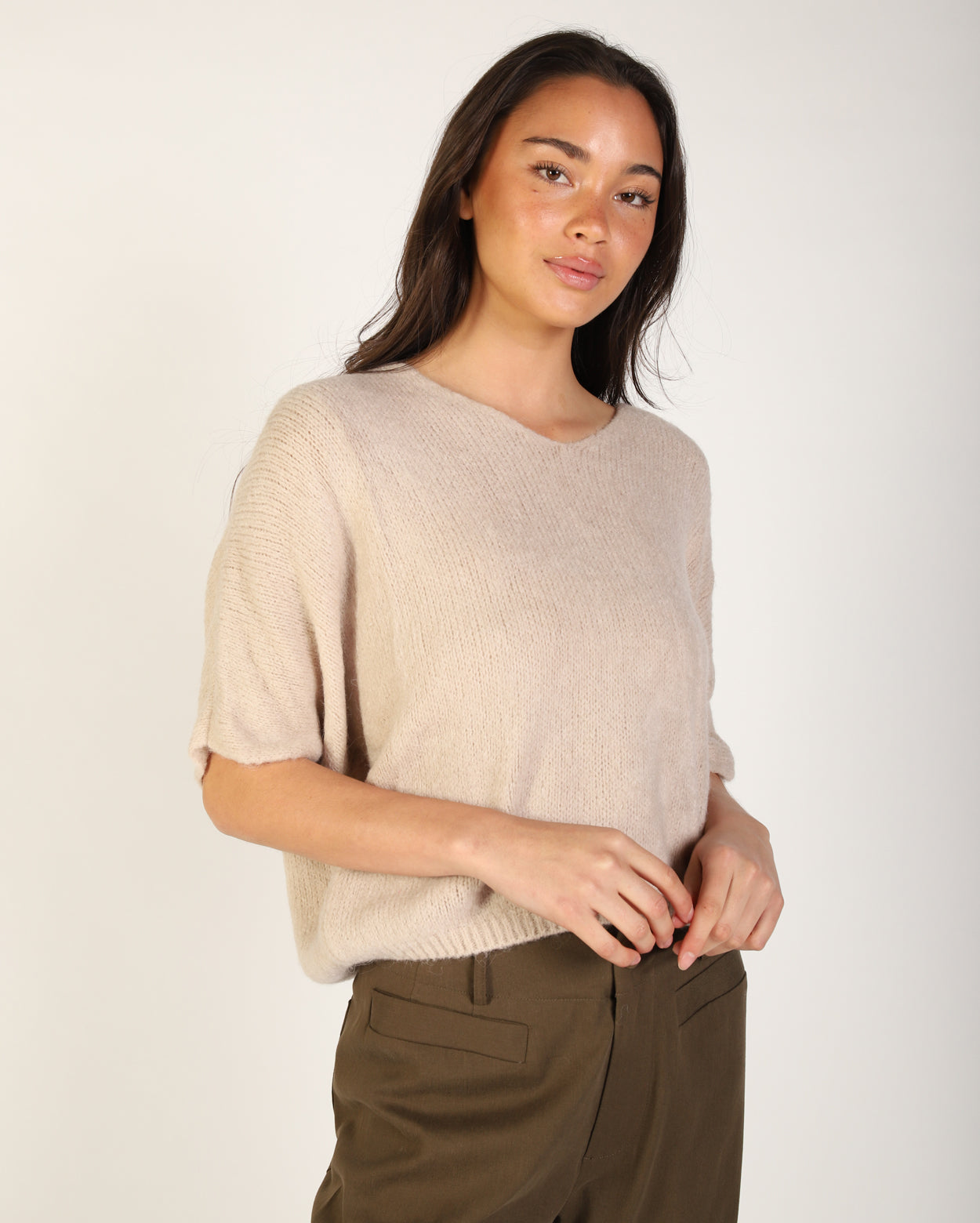 Hillary Knit - Beige
