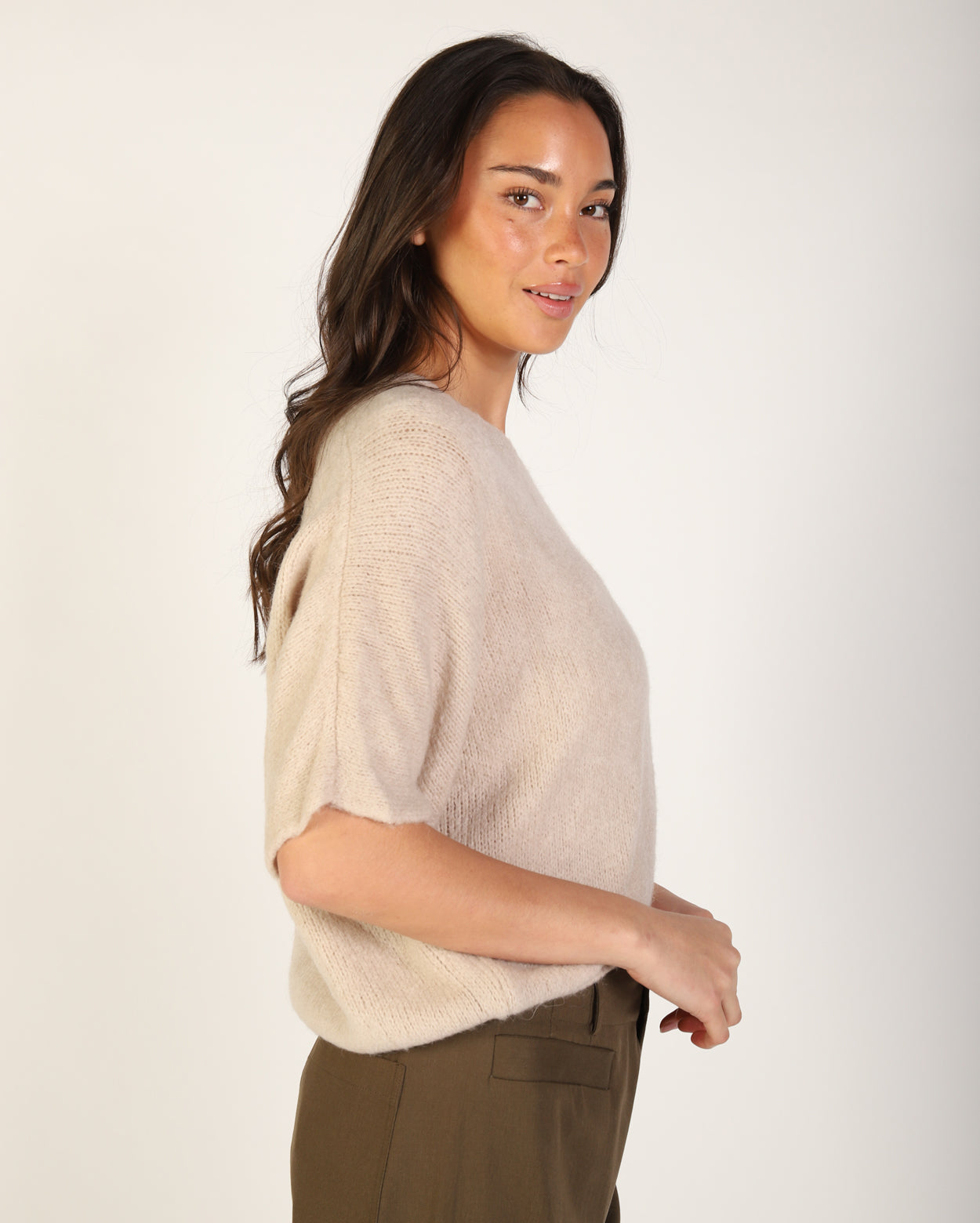 Hillary Knit - Beige