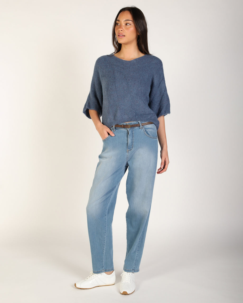 Hillary Knit - Denim