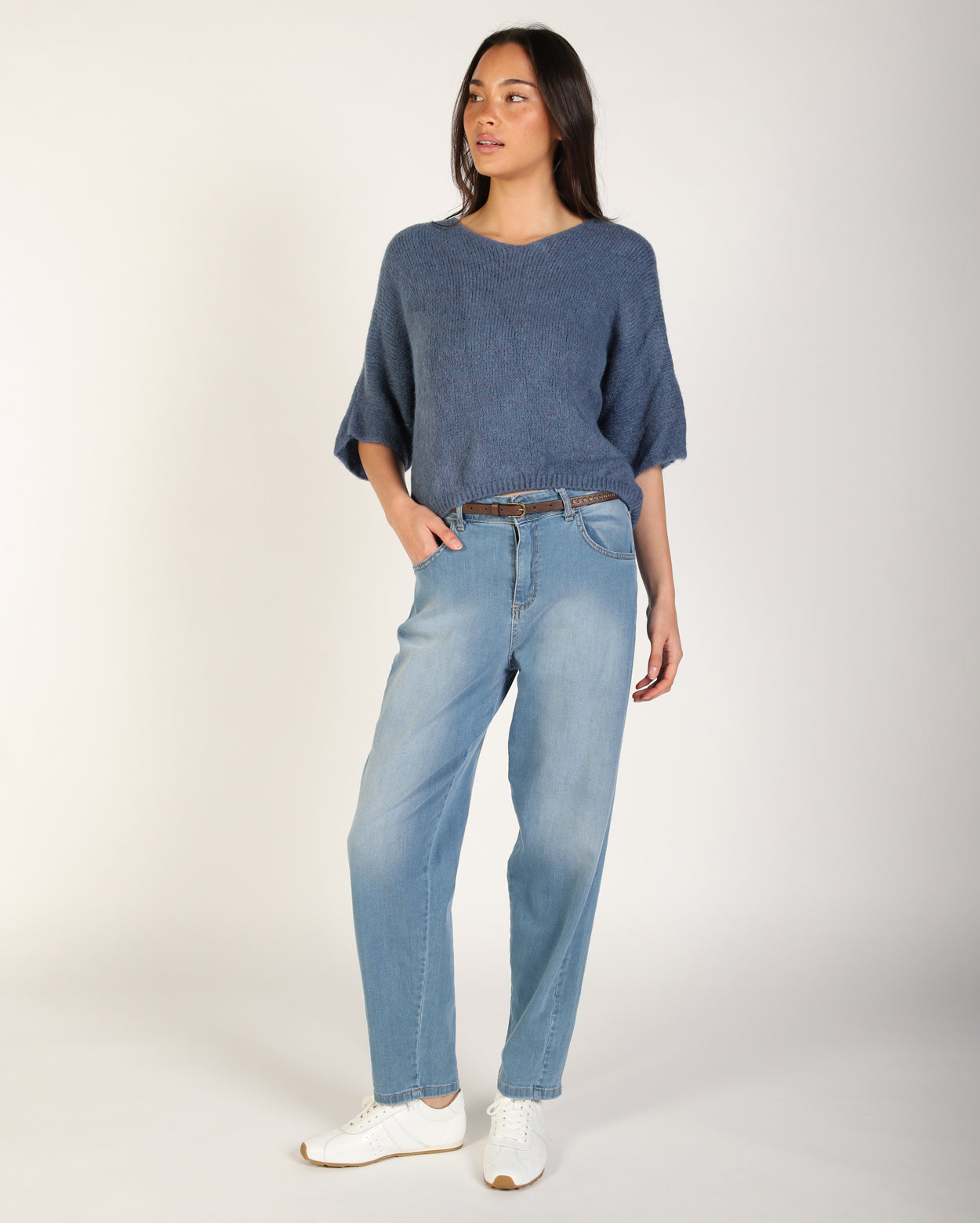 Hillary Knit - Denim