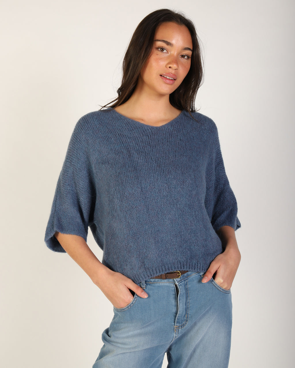 Hillary Knit - Denim