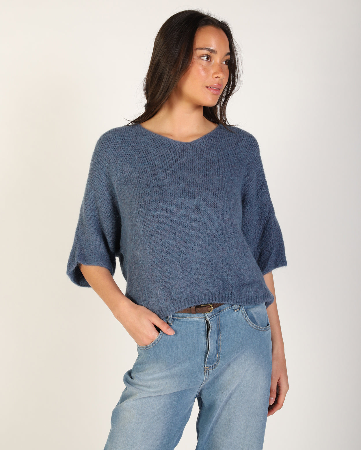 Hillary Knit - Denim