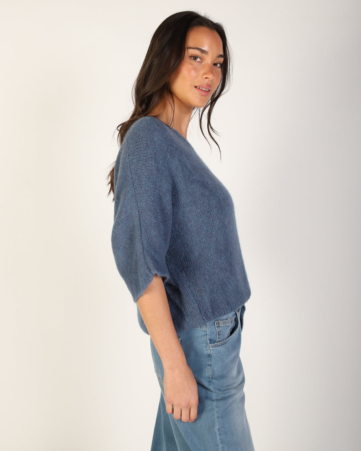 Hillary Knit - Denim