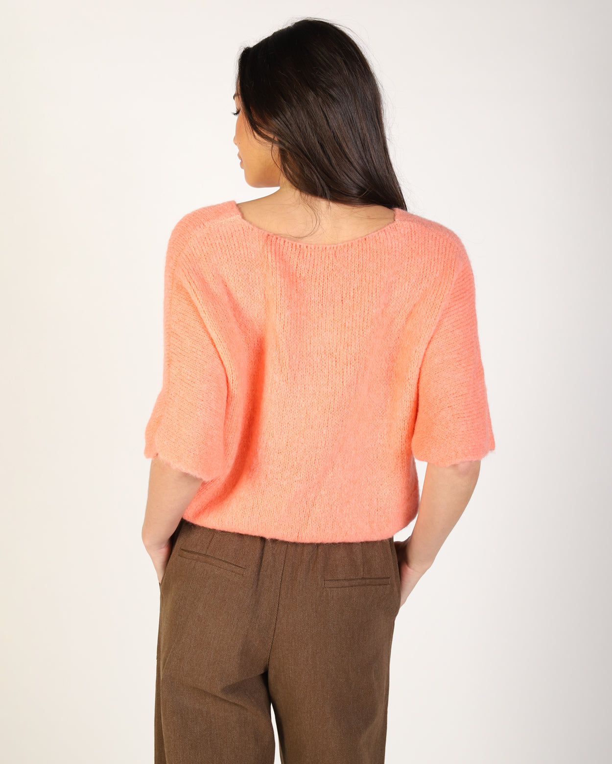 Hillary Knit - Salmon
