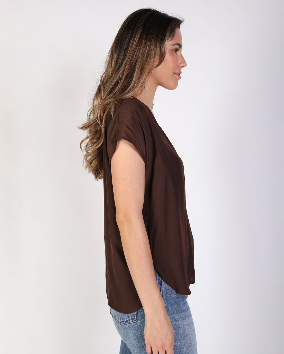 Milla Top  - Chocolate