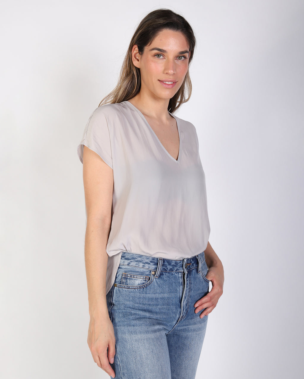 Milla Top  - Stone