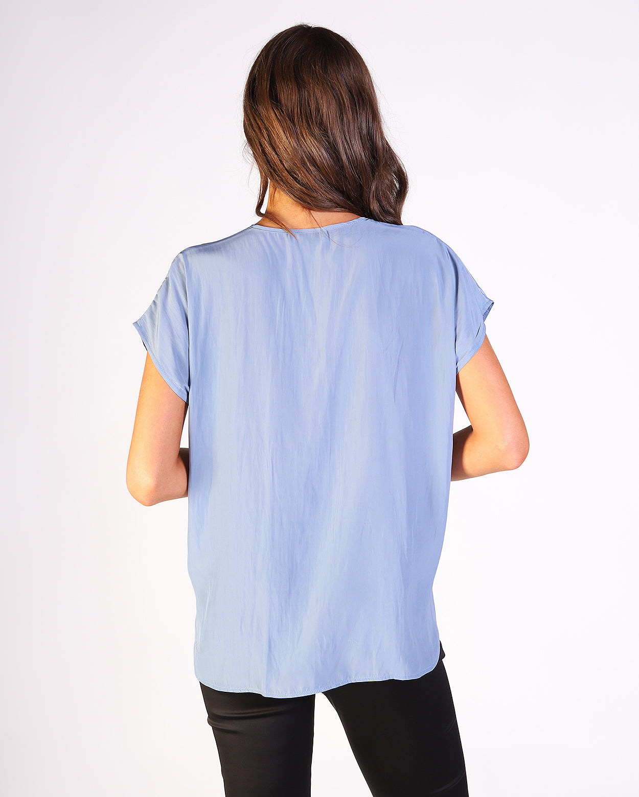 Milla Top  - Dusty Blue