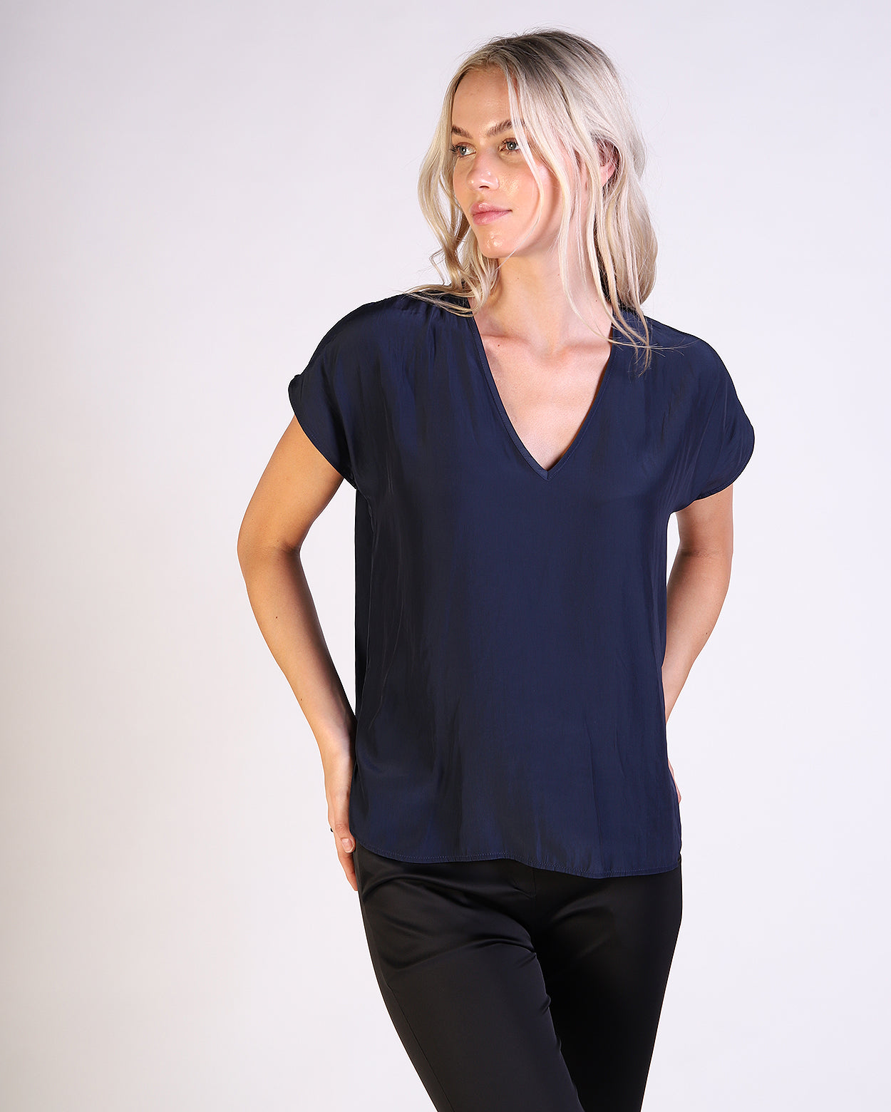 Milla Top  - Navy