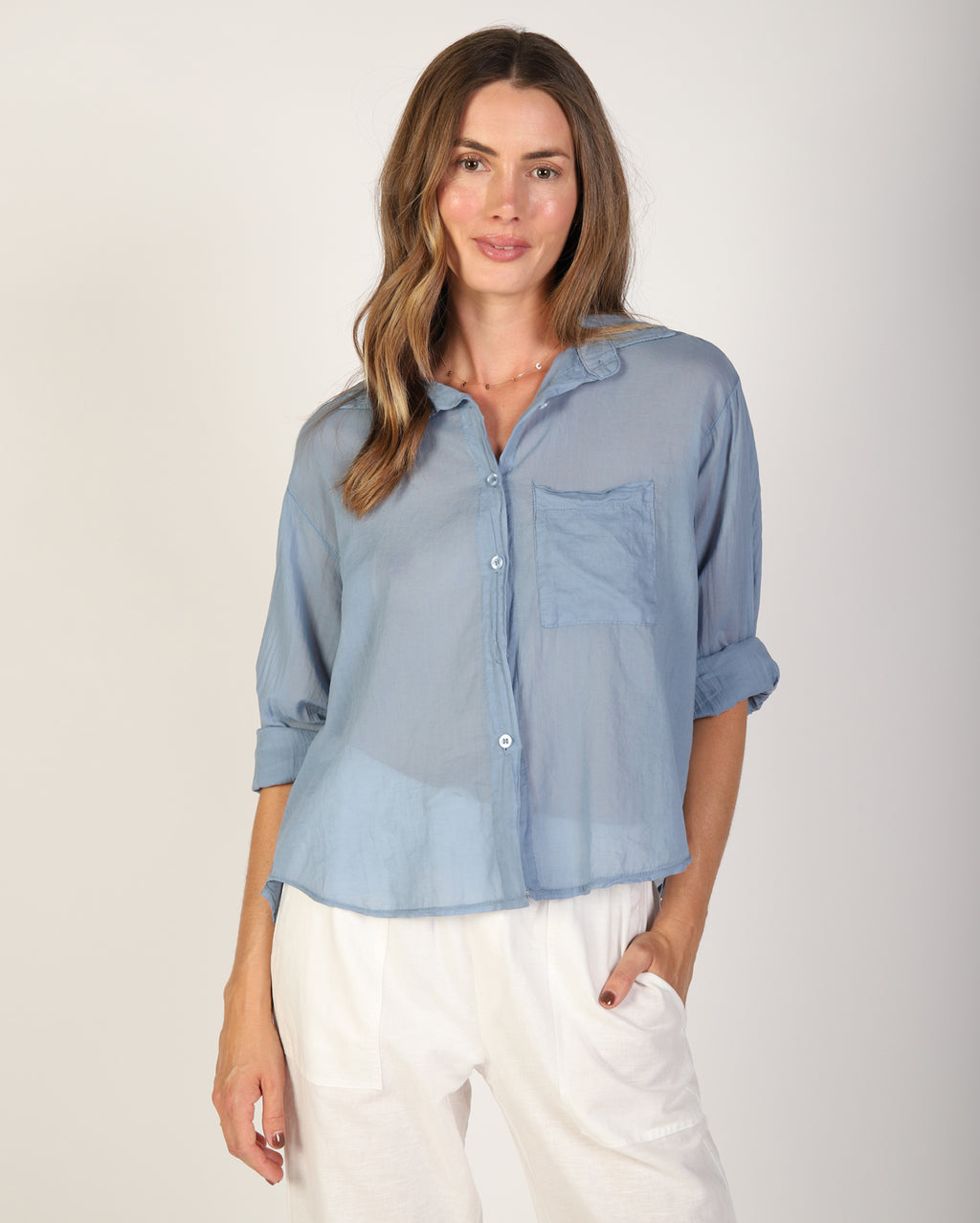 Xanthe Shirt - Steel