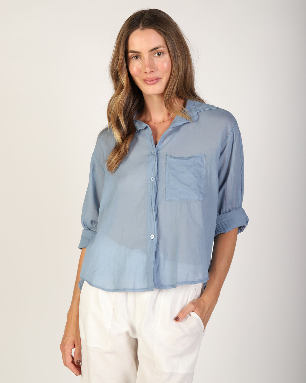 Xanthe Shirt - Steel