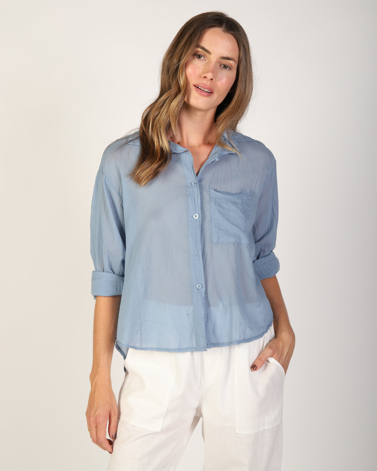 Xanthe Shirt - Steel