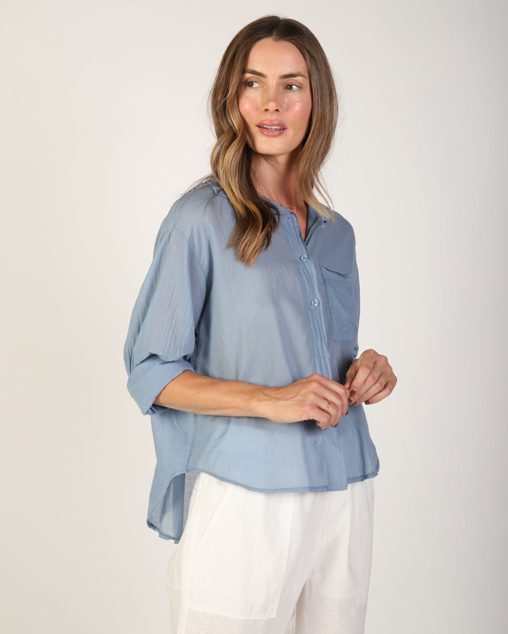 Xanthe Shirt - Steel