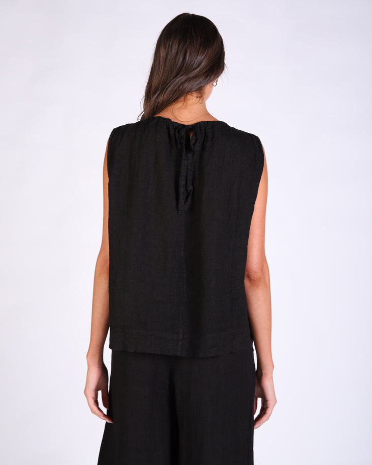 Xina Linen Top