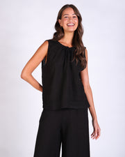 Xina Linen Top