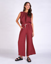 Xina Linen Top