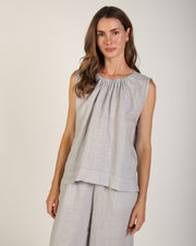 Xina Linen Top