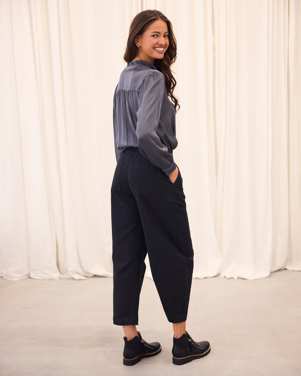 Lola Shirt - Gunmetal