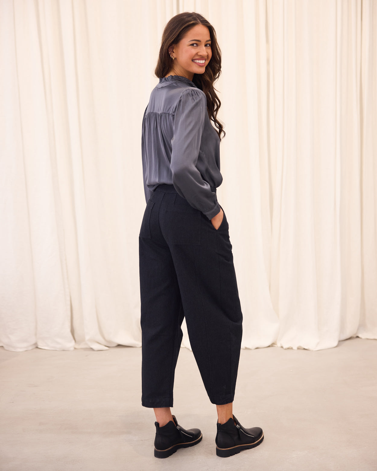 Lola Shirt - Gunmetal