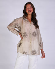 Fleur Longline Shirt