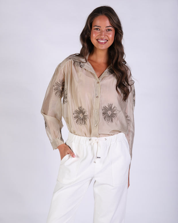 Fleur Longline Shirt