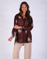 Fleur Longline Shirt