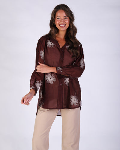 Fleur Longline Shirt