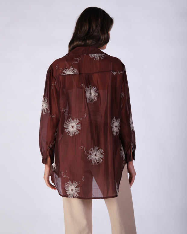 Fleur Longline Shirt