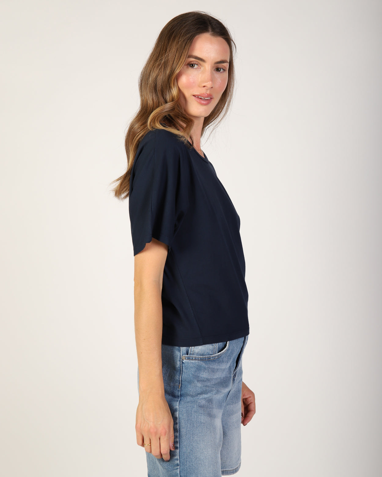 Clara Tee - Navy