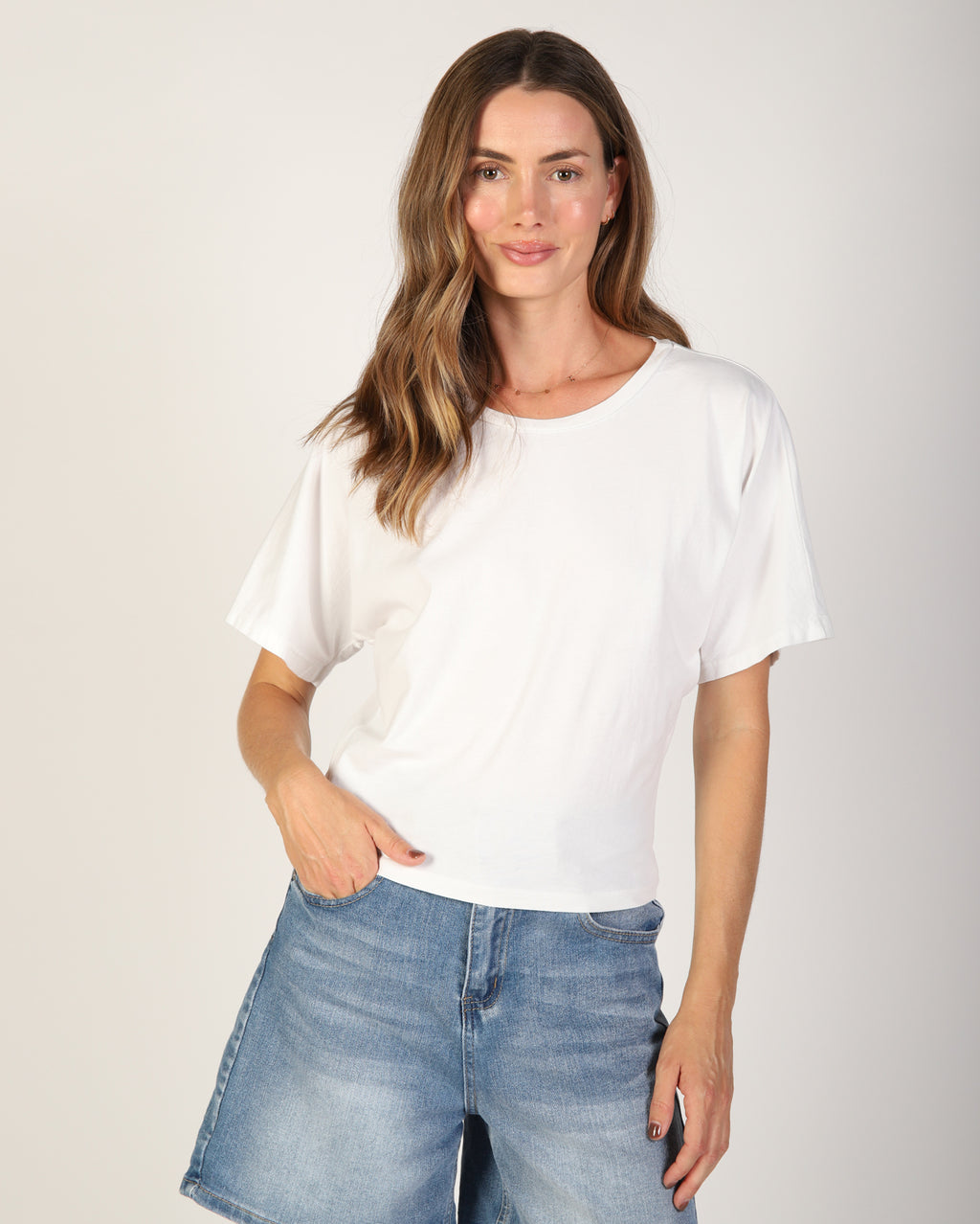 Clara Tee - White