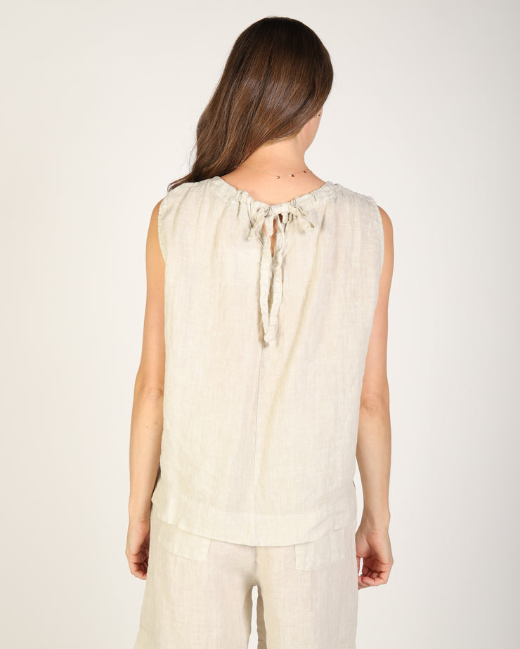 Xina Linen Top