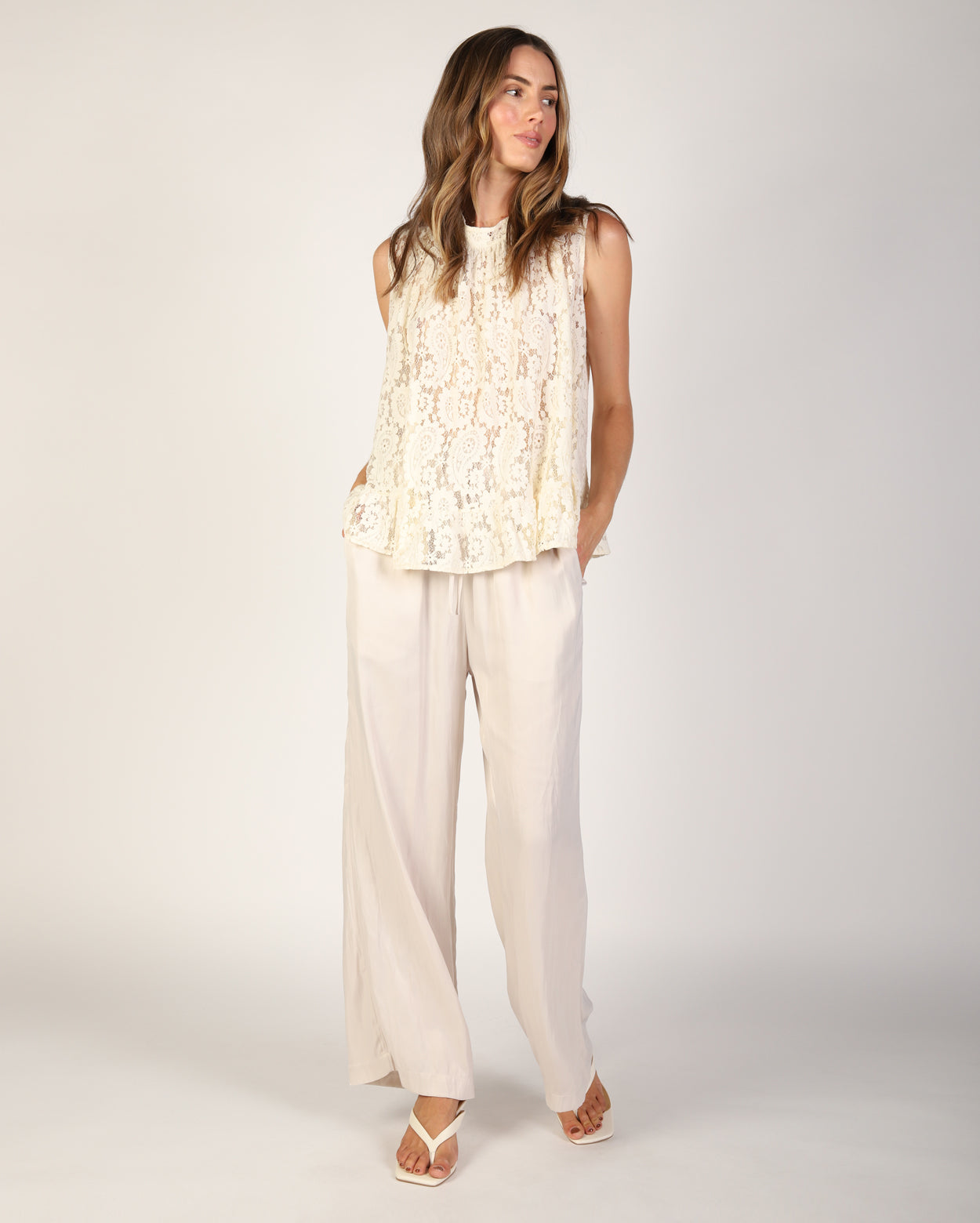 Dalton Top - Cream