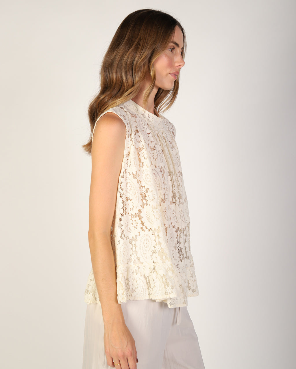 Dalton Top - Cream