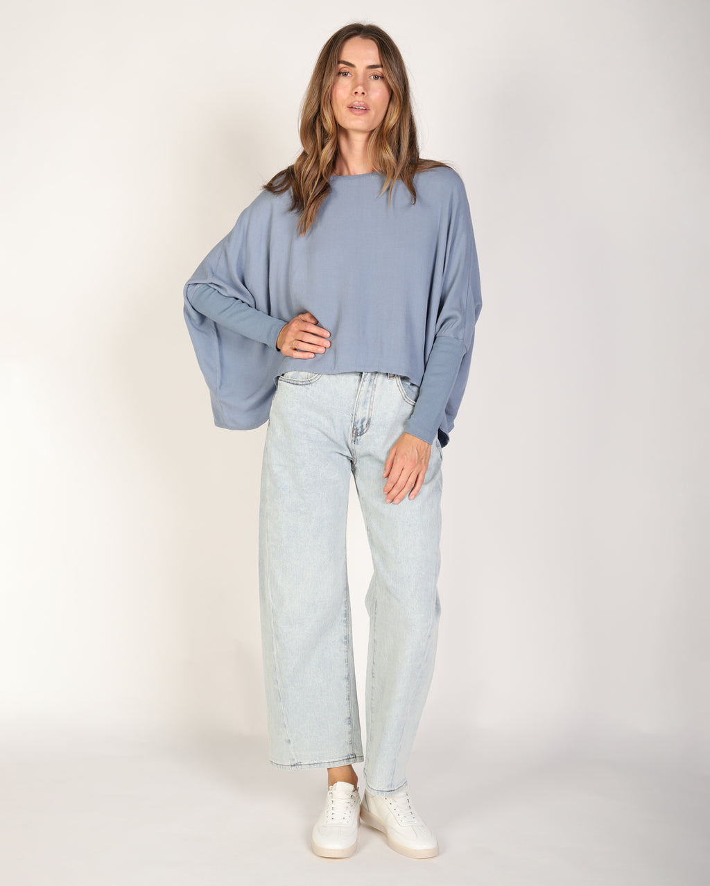 Clementine Top  - Blue