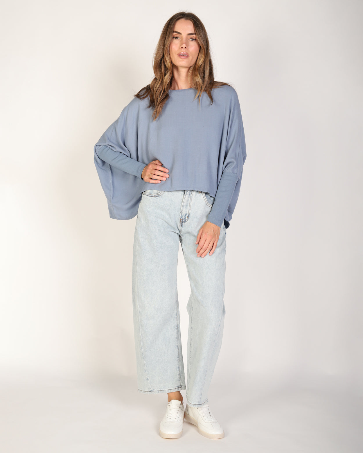 Clementine Top  - Blue
