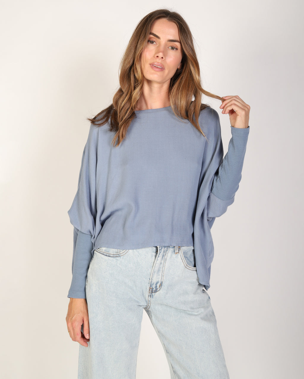 Clementine Top  - Blue