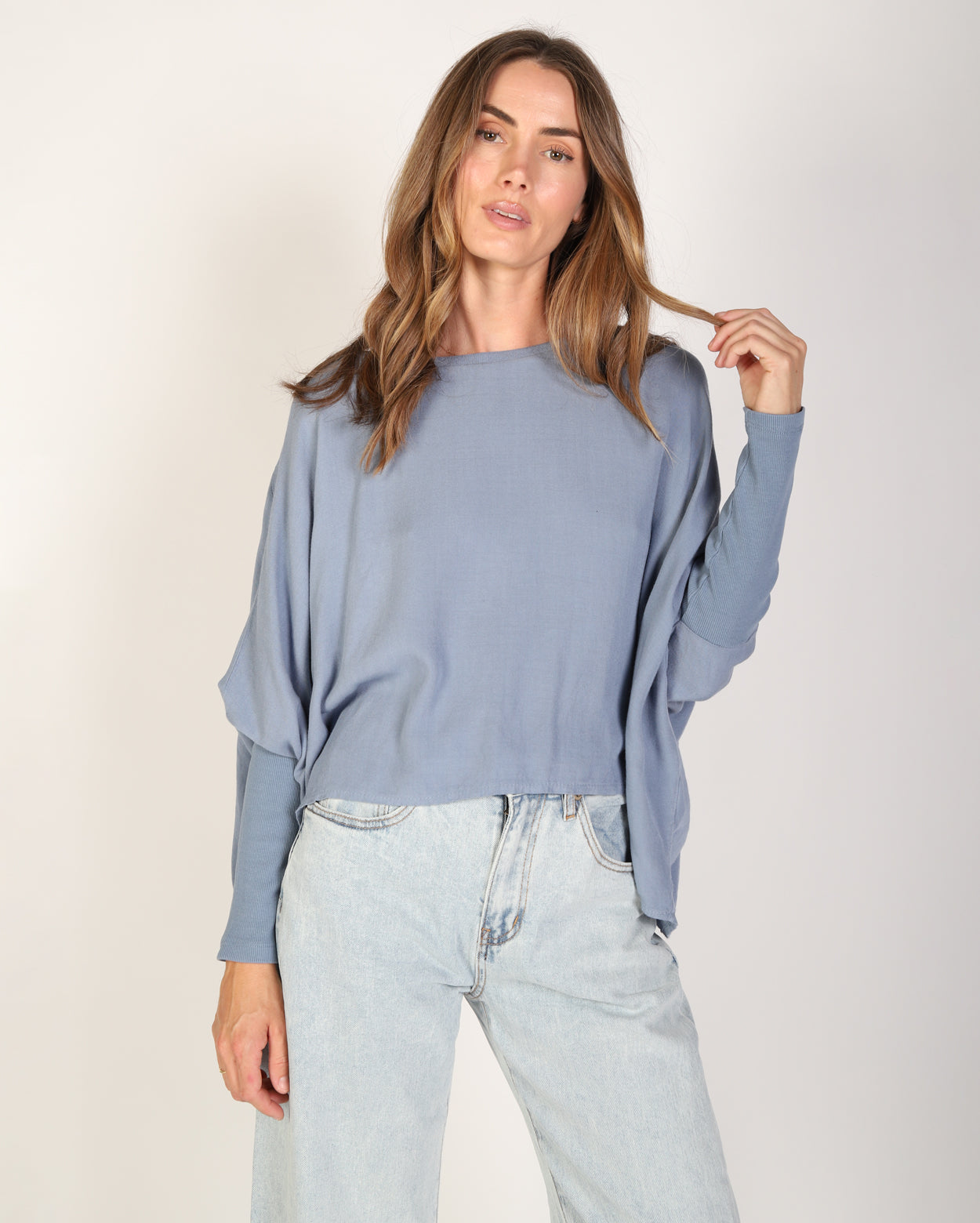Clementine Top  - Blue