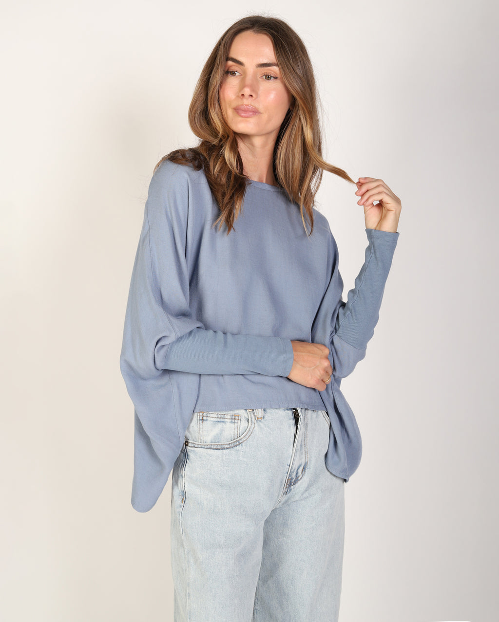 Clementine Top  - Blue
