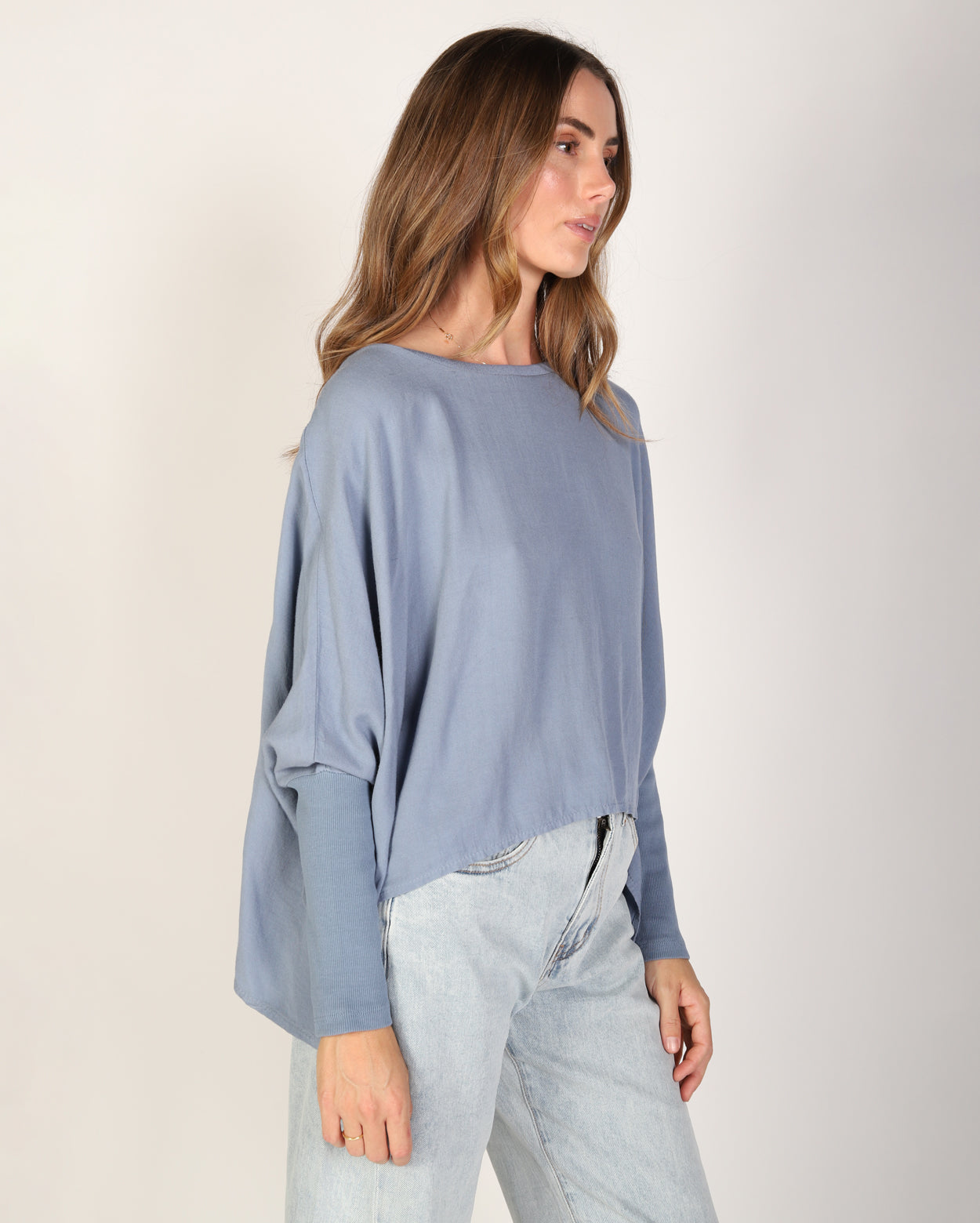 Clementine Top  - Blue