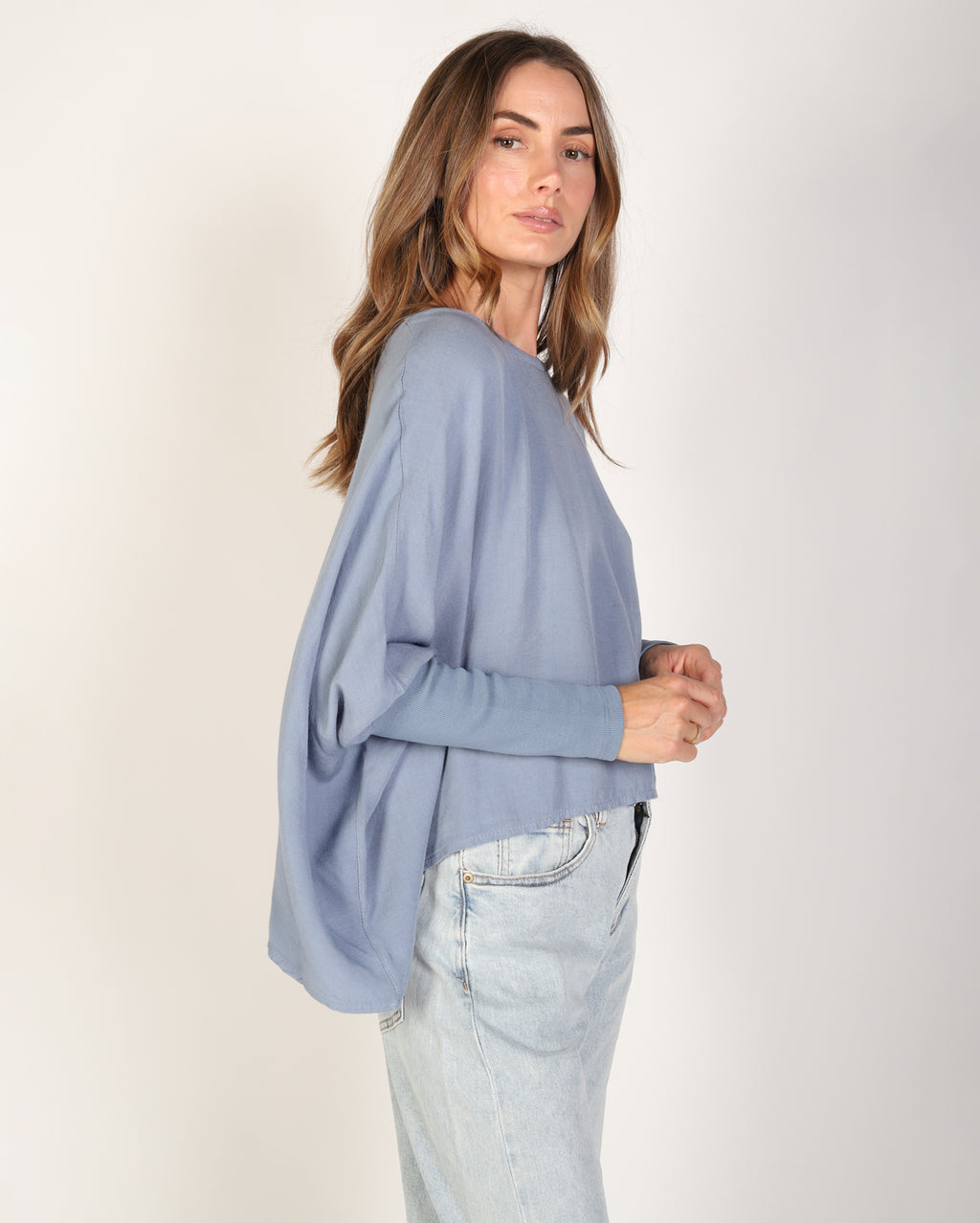 Clementine Top  - Blue