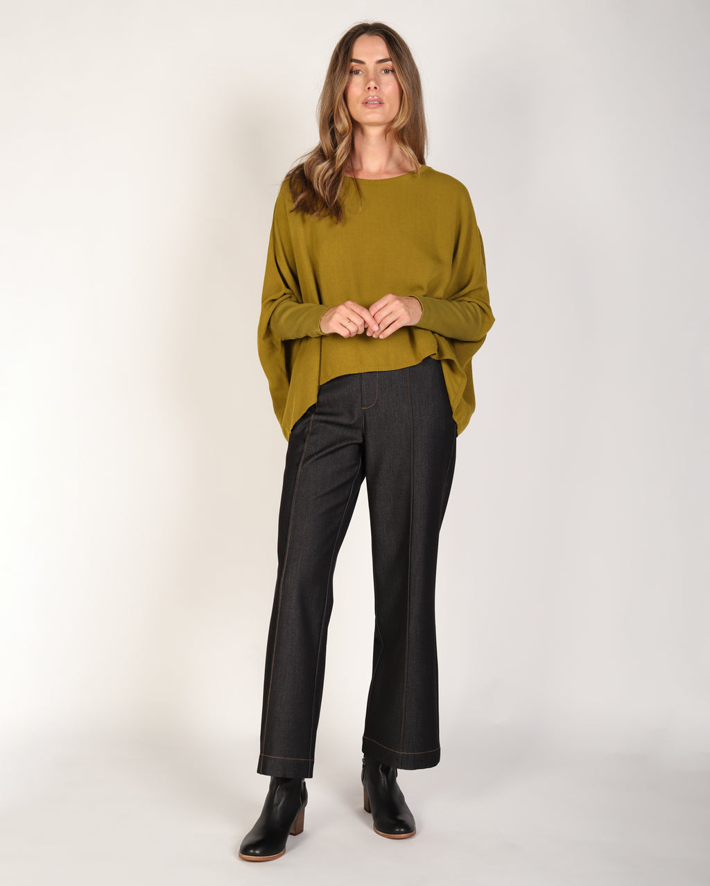 Clementine Top  - Sage