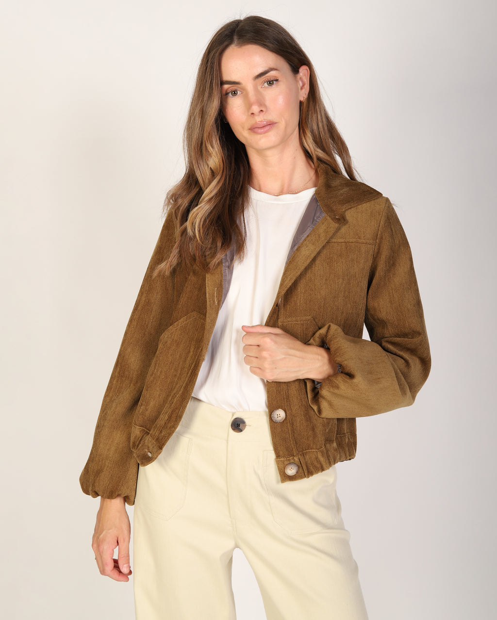 Tate Jacket  - Chestnut