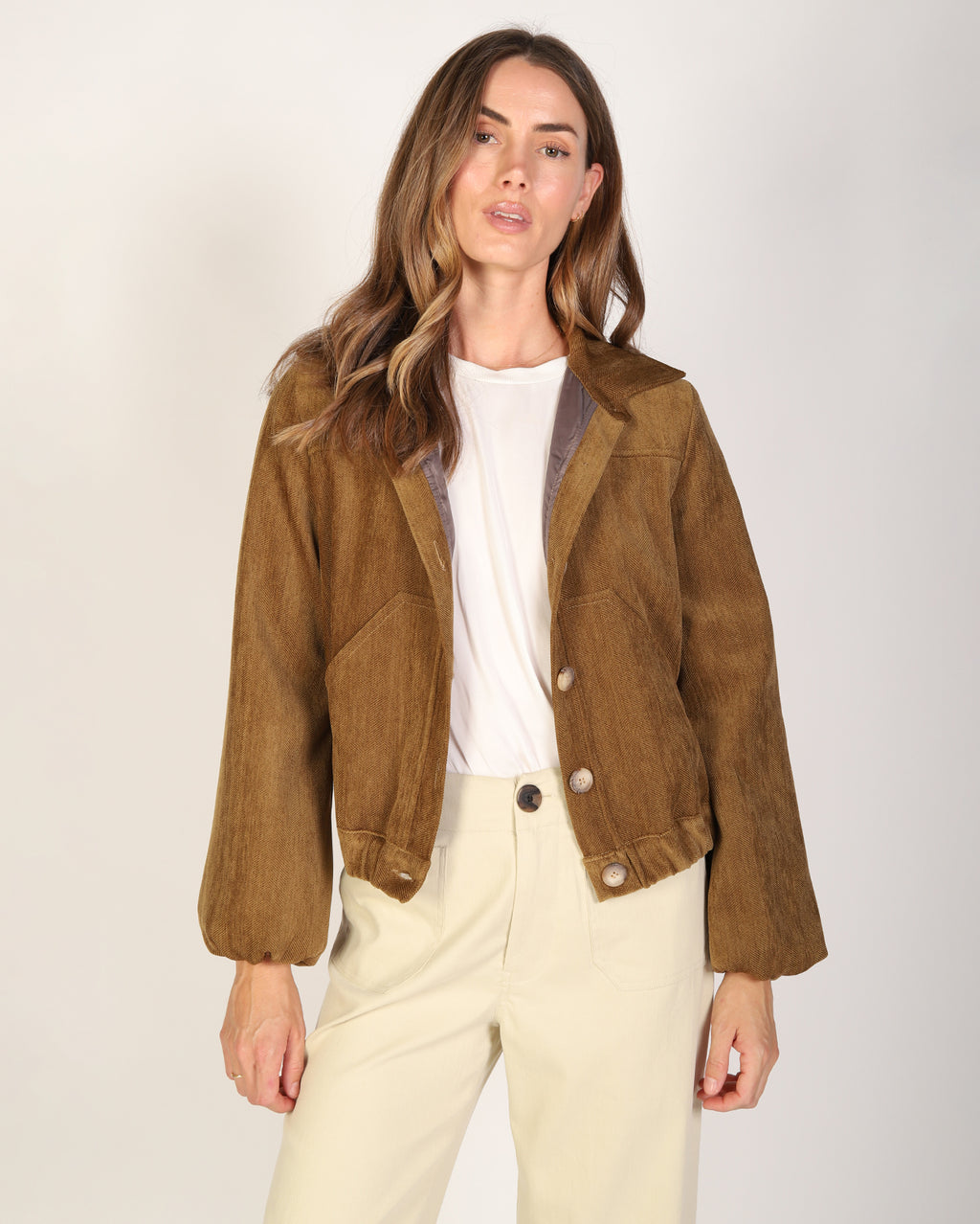 Tate Jacket  - Chestnut
