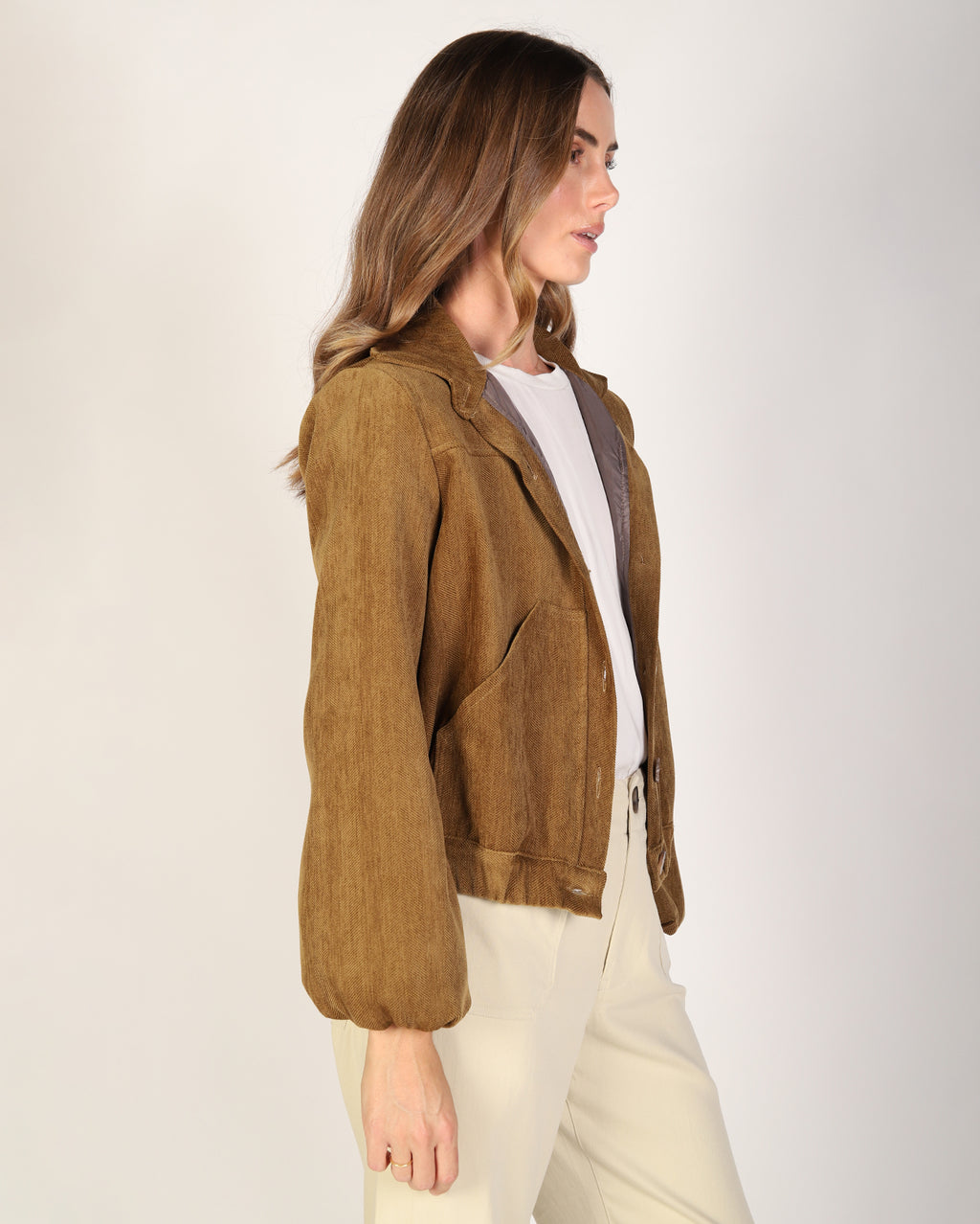 Tate Jacket  - Chestnut